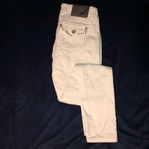 Almost Famous White Skinny Jeans